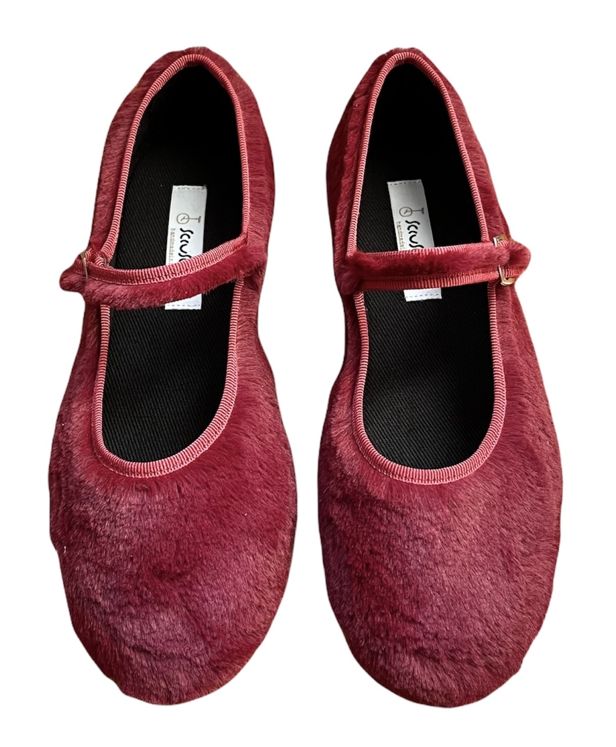 Maryjane Cherry Eco Fur