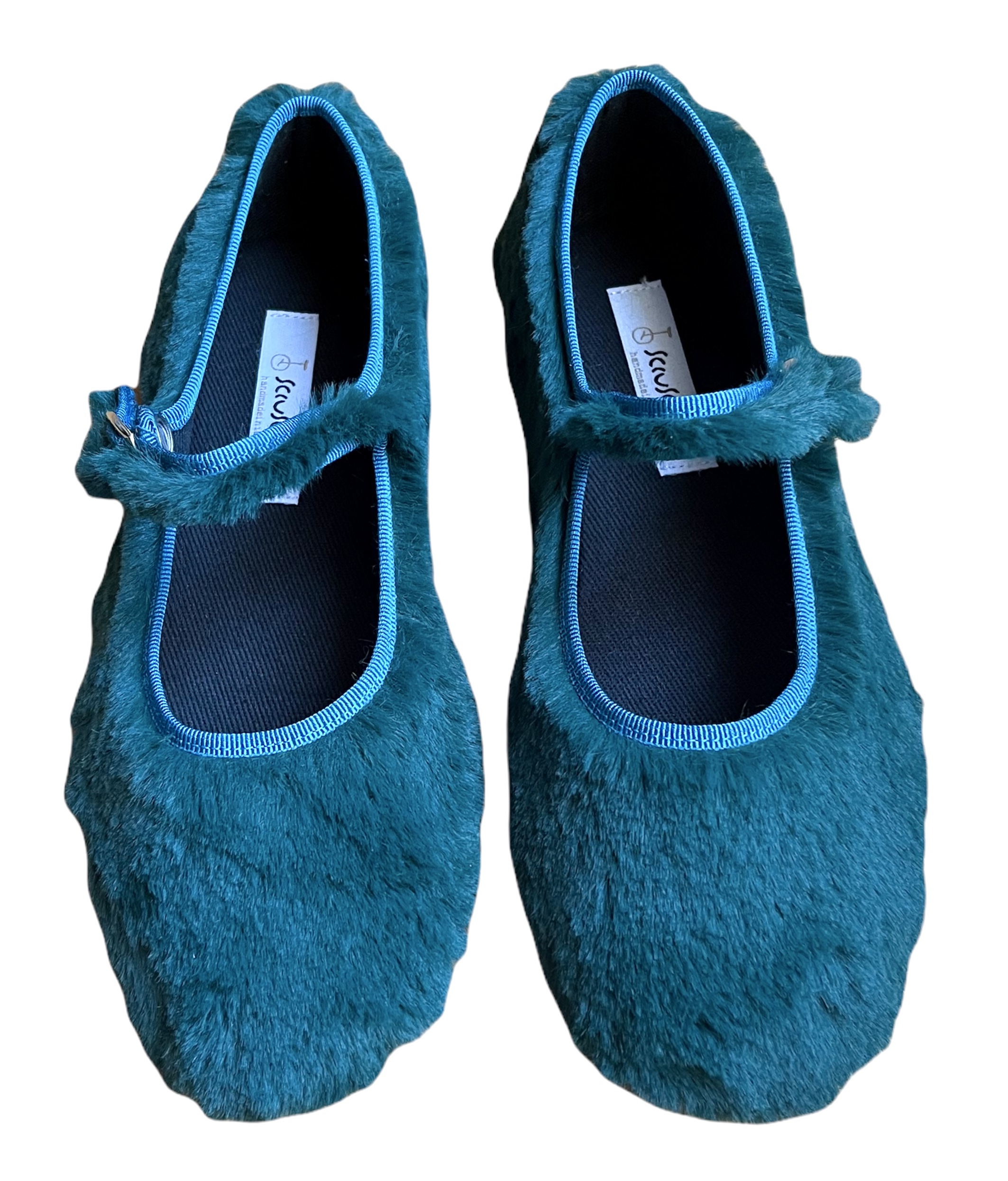 Maryjane Green Eco Fur