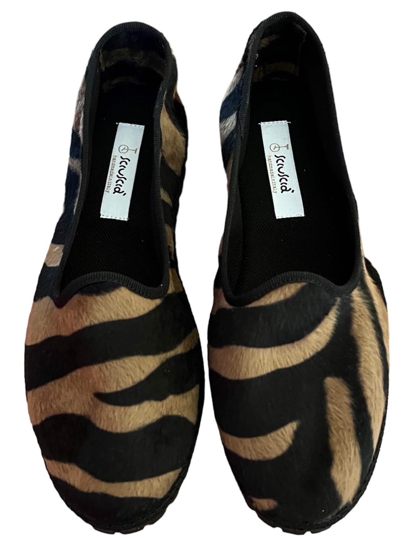 Tragara Brown Zebra Vibram