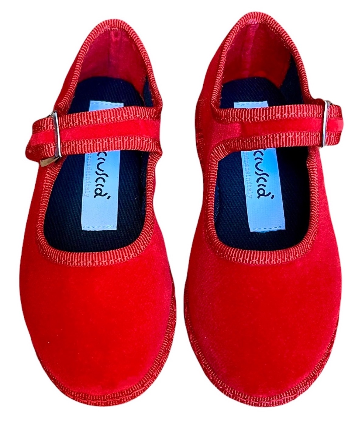 Baby Maryjane Red Velvet