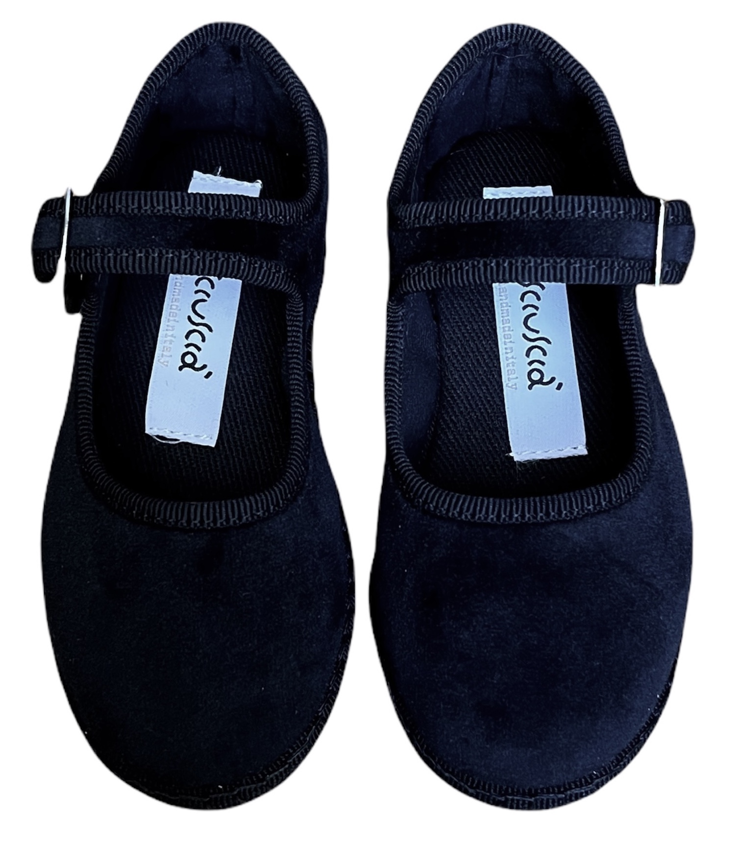 Baby Maryjane Black Velvet