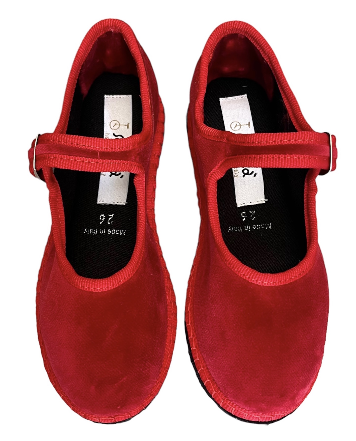 Baby Maryjane Dark Red Velvet