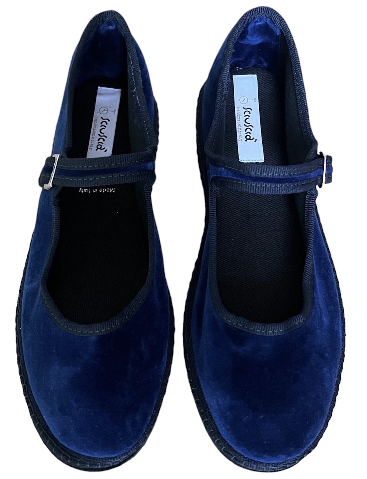 Maryjane Blue Velvet