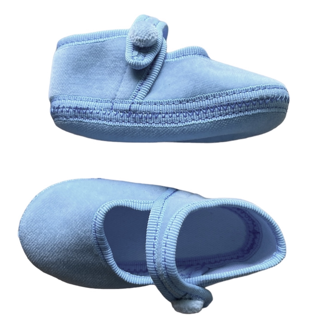 Bebè Light Blue Velvet