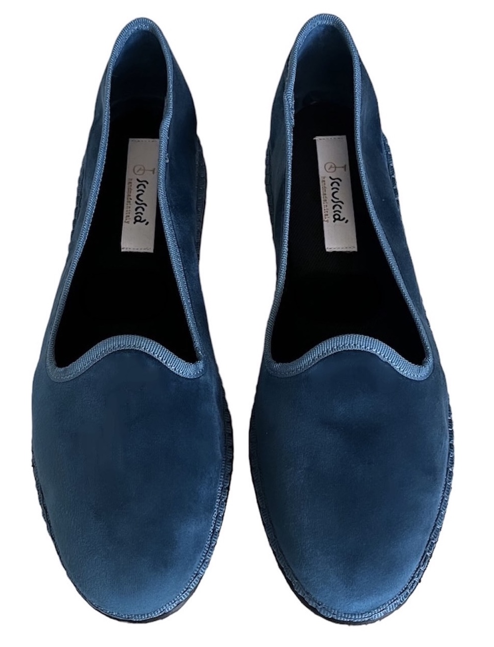 Tragara Blue Navy Velvet