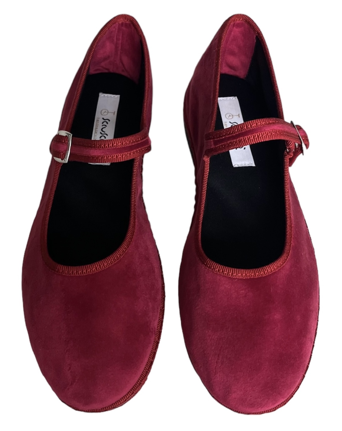 Maryjane Bordeaux Velvet